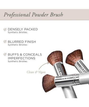 R MINERALS Chisel Brush - Flat Top Synthetic Makeup Brush (1 ct) | Cruelty-Free Bristles - Buy Online on GoSupps.com