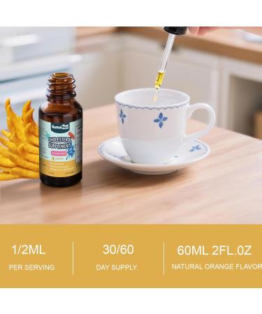 KumuoKeol Cholesterol Support Liquid Drops Red Yeast Rice Liquid Plant Sterols Tincture Bergamot & Guggul Extract Heart Health Formula with Enhanced Absorption Vegan Non-GMO 2 Fl Oz - Buy Online on GoSupps.com