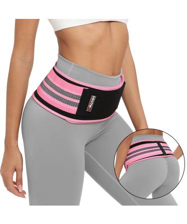 XRUIDI Sacroiliac SI Belt Lower Back Support Brace Pain Relief for Sciatica for Men Women Sciatica Pelvis Lumbar Pain Relief for Sciatica  Pelvis  Lumbar  Nerve And Leg Pain SI Joint Hip(Regular M/L) SI-Pink Regular(Hip ...