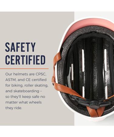 Thousand Jr Kids Helmet - Customizable with Bonus Sticker Gift | All Sport Safety for Bike, Skateboard, Scooter, E-Bike, Roller Skates | Children's Unisex Boys & Girls Accessory | CSPC ASTM CE Certified - Power Pink - Buy Online on GoSupps.com