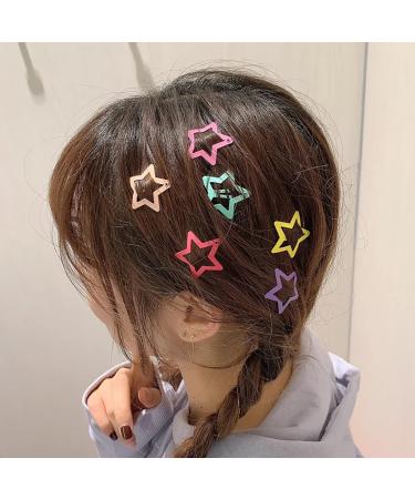 Star Snap Hair Clips - Pack of 30, Non-Slip Metal Clips for Women and Girls - Buy Online on GoSupps.com