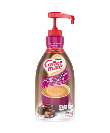 Nestle Coffee mate Salted Caramel Chocolate Coffee Creamer Pump Bottle 50.7 Fl Oz (Pack of 2) - Buy Online on GoSupps.com