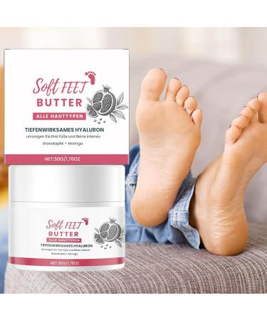 Foot Cream 50g Bottle Anti-Dryness Foot Butter Moisturizing Anti-Dryness Cream Repairs Cracked Heels Adult Home Use - Buy Online on GoSupps.com