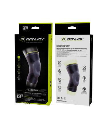Buy DonJoy Performance Deluxe Knit Knee Brace - Lightweight Compression for Patella Protection - Ideal for PFPS Sprains Strains - Small Size - Buy Online on GoSupps.com