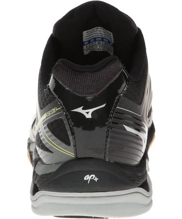 Mizuno Men's Wave Lightning RX3 Volleyball Shoe 16 - Black/Silver - Buy Online on GoSupps.com