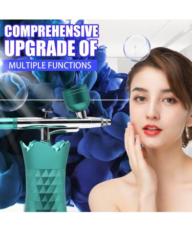 Mini Handheld Airbrush Kit with Compressor - Rechargeable Cordless for Makeup, Cake Decorating, Nail Art & Tattoo - Oxygen Facial Sprayer - Buy Online on GoSupps.com