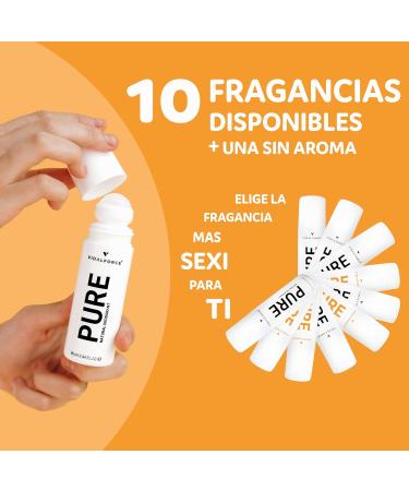  VIDALFORCE PURE Men's Deodorant Without Aluminium I Fragrance Mataor I XXL 90 ml Organic Deodorant 71% & Natural Deodorant 100% with a Score of 100/100 on Yuka I Organic Roll-On Deodorant I Natural Men's - Buy Online on GoSupps.com