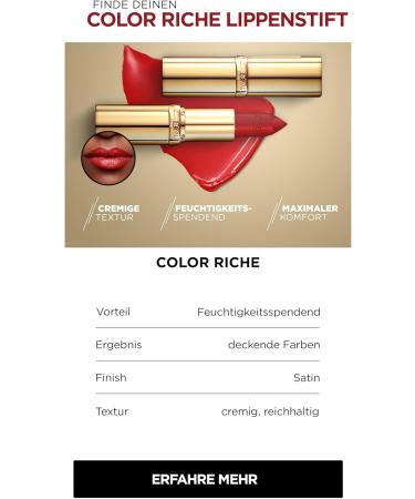 L'Or al Paris Color Riche Intense Volume Matte Lipstick 188 Rose Activist - Hyaluronic Acid Infused, 16h Long-Wear Formula - Buy Online on GoSupps.com