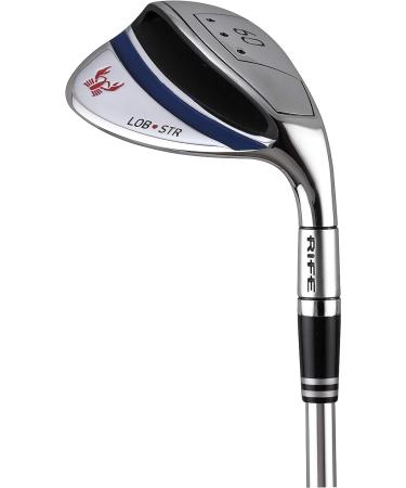 Rife Golf 60 Degree Lob STR Wedge - Right Handed, Steel Shaft, XL Club Face - 35 Inches - Buy Online on GoSupps.com