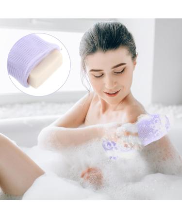 10 Soap Bags for Exfoliating & Bubble Foam | Mesh Soap Pouch with Drawstring - 5 Colors for Facial & Body Cleaning - Buy Online on GoSupps.com