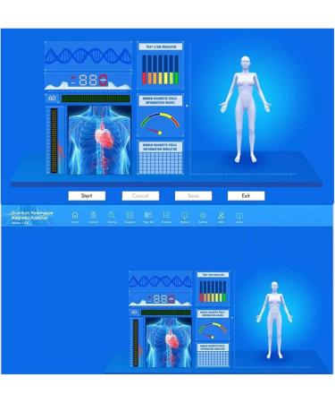 Magnetic Resonance Analyzer - Advanced Body Analyzer Set with 54 Detailed Reports | International Shipping Available - Buy Online on GoSupps.com