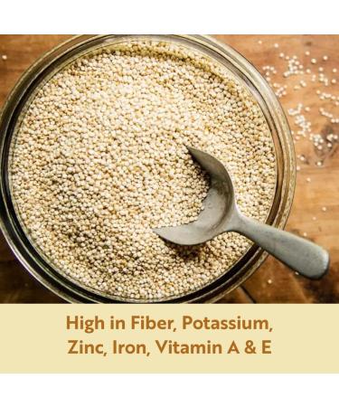 Veggy Duck - White Quinoa Grain (1Kg) - Gluten Free | GMO Free - Buy Online on GoSupps.com