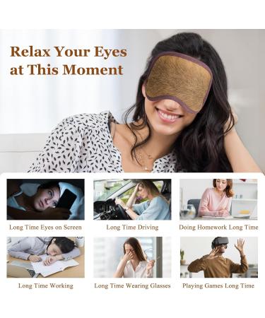 Buy Breathable Sleep Mask for Men & Women | Pressure Point Massage Design | Relaxing Eye Cover for Fast Sleep - Black - Buy Online on GoSupps.com