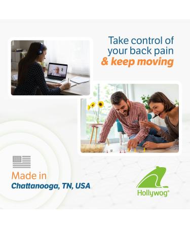 Hollywog TENS Unit & Aleve Direct Therapy Pads Replacement - 10 Reusable Gel Electrode Pads - Buy Online on GoSupps.com