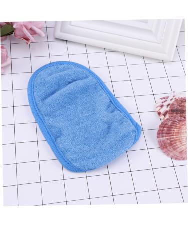 4pcs Healeved Baby Mitts & Infant Sponge Set - Blue Bath Towel & Shower Glove - Buy Online on GoSupps.com