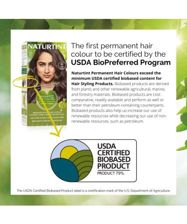 Naturtint Permanent Hair Color 6A Dark Ash Blonde - Ammonia-Free, Vegan, Cruelty-Free | Up to 100% Gray Coverage | Long-Lasting Results - Buy Online on GoSupps.com