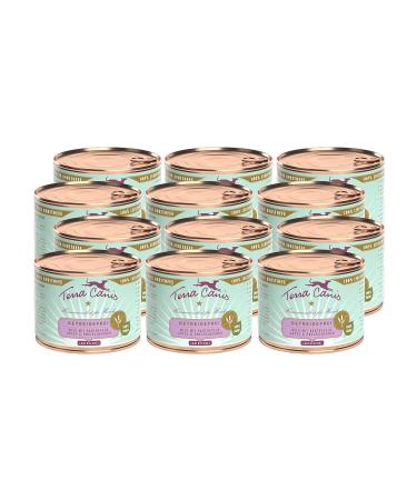 Terra Canis Wild potato apple & cranberry - grain -free wet food 12x200g i premium dog food in 100% food quality of all raw materials I rich healthy & gluten -free 200 g (12 Pack)