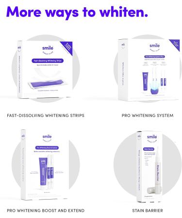 SmileDirectClub Teeth Whitening Kit with LED Light - 9 Gel Pens - Professional Strength Hydrogen Peroxide - Enamel Safe - Up to 9 Shades Whiter - Buy Online on GoSupps.com
