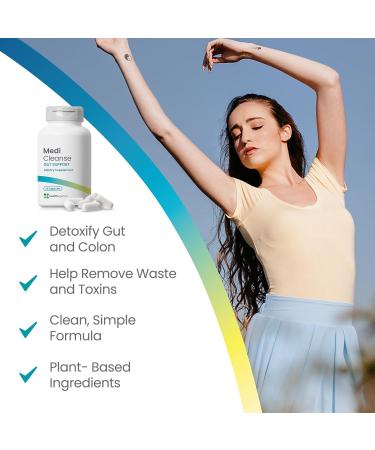 Healthogenics Medi Cleanse Body Detox 30 Capsules - Buy Online on GoSupps.com