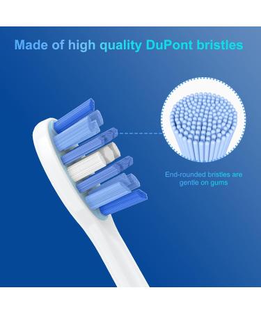 Sonicare Replacement Heads Compatible with Philips Sonicare - ForC2 ForC1 ForC3 Electric Toothbrush Brush Heads - Click-on/Snap-on KD-D1 - Buy Online on GoSupps.com