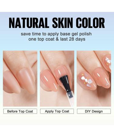 TOMICCA Short Almond Nail Tips 180PCS Soft Gel Nails 3-in-1 Matte Full Coverage in Nude - 15 Sizes for Nail Art Extensions - Buy Online on GoSupps.com