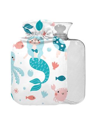 Hot Water Bottle with Cover 2L Large for Pain Relief Bed Hand and Feet