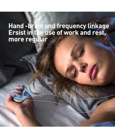 Handheld Microcurrent Sleep Aid Device | USB Charging | Anxiety Relief & Insomnia Therapy | Deep Relaxation Tool (Black) - Buy Online on GoSupps.com