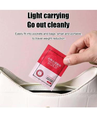 Gienslru Clothes Stain Removal Wipes 20 Pack Stain Remover - Individual Wrapped Cleaning Wipes - No Dry Cleaning Food Grease Coffee Off Laundry Underwear Fabric (3pcs) - Buy Online on GoSupps.com