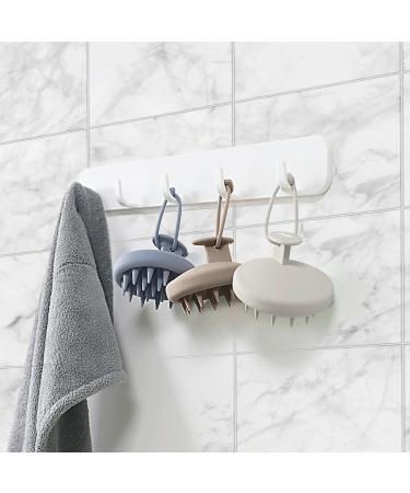 Aimike Silicone Scalp Massage Brush | Hair Growth Shampoo Brush for Wet & Dry Use | Stimulate Scalp Health with Oat Porridge Benefits - Buy Online on GoSupps.com