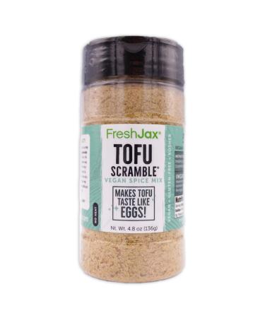 FreshJax Premium Gourmet Spices and Seasonings, Tofu Scramble Spice Mix (4.8oz Large Bottle) Vegan Plant-Based Organic Ingredients Gluten-Free Certified Kosher 4.8 Ounce (Pack of 1)