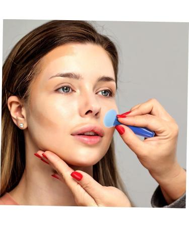Housoutil 3pc on Stick Makeup Lip Brush Cream Foundation Brush Contour Brush Beauty Sponge for Makeup Fashionista Headband Sponges Makeup Brush Tools Major Travel Eye Brush medium As Shown - Buy Online on GoSupps.com