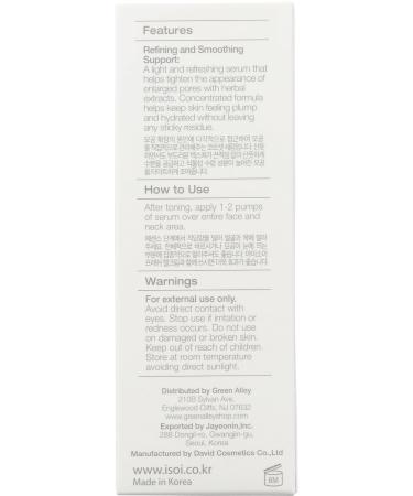 ISOI Bulgarian Rose Pore Tightening Serum - Hydrating & Smoothing | 0.68 oz - Best for Pore Minimizing & Glowing Skin - International Shipping Available - Buy Online on GoSupps.com