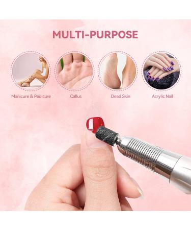 Sanding Sleeves Nail Sanding Belts 80/120/180/240 Grinding Caps with Nail Drill Bit for Manicure Pedicure Nail Design 402 Pieces - Buy Online on GoSupps.com