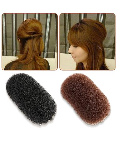 2 Pcs Charming Bump It Up Volume Inserts Hair Comb for Beehive Hair Style - Black and Brown - Buy Online on GoSupps.com