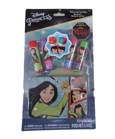 disney Mulan Flavoured Lip Balm with tin case