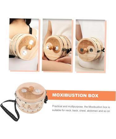 Buy Solustroen Moxibustion Box - Premium Wooden & Metal Moxa Holder & Sticks for Whole Body Treatment - International Shipping Available - Buy Online on GoSupps.com