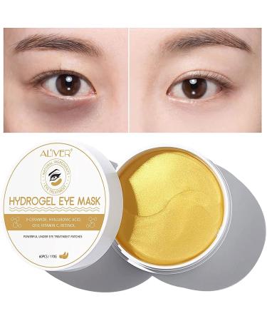 30 Pairs 24K Gold Collagen Eye Masks - Anti-Aging Pads for Dark Circles Puffiness & Hydration | Shop Internationally - Buy Online on GoSupps.com