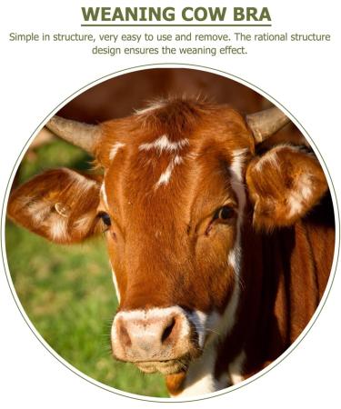 POPETPOP Milk Hood | Calf Weaner Tool & Cow Breastfeeding Equipment - Outdoor Farm Supplies - Buy Online on GoSupps.com