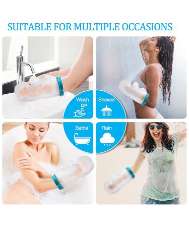UpGoing Waterproof Hand Cast Cover - Adult Wrist Protector for Shower Bath - Reusable Sleeve Bag for Broken Hand, Fingers, Surgery, Burns - 2022 Upgrade - Buy Online on GoSupps.com