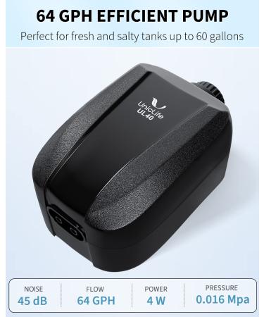 Uniclife Dual Outlet Air Pump for Aquariums - Up to 100 Gallon Tank with Accessories - Buy Online on GoSupps.com