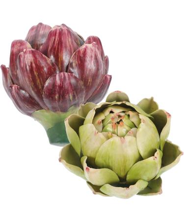 HOMSFOU 6 Pcs Artichoke Artificial Flower Abandon All Artichokes Home Decoration Faux Artichokes Plants Decor Faux Plants Artificial Artichoke Model Fake Vegetables Fake Fruit Silk Flower - Buy Online on GoSupps.com
