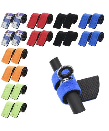 24 pieces of fishing rods 6 colors of fishing rods Elastic Velcro fastener is used to tie fishing rods cable ties badminton rows etc. - Buy Online on GoSupps.com