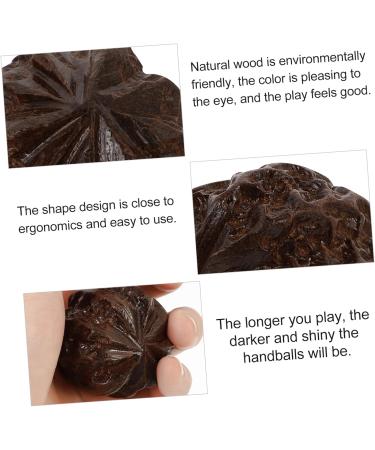 Gatuida 6-St Health Ball - Acupuncture & Deep Tissue Massage Balls with Agarwood Handle for Trigger Point Relief - International Shipping - Buy Online on GoSupps.com