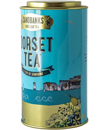Dorset Tea Sandbanks English Breakfast Loose Leaf Tea Tin 125g | Rainforest Alliance Certified | Perfect Tea Gift for Him or Her | Black Loose Leaf Tea Sunshine Blend 125g (Pack of 1) - Buy Online on GoSupps.com