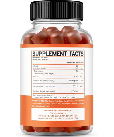ADK Gummies Vitamin D3 K2 (60 Gummies) Sugar Free Vitamin D3 K2 - Supplement with D & K - 10 Vegan Supplement - Berberine Gummies with Ceylon Cinnamon for Adult - Non GMO & Made in USA - Buy Online on GoSupps.com
