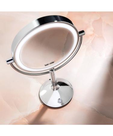 Lune+Aster Smart-Touch LED Vanity Mirror - Tri-Color Light System for Flawless Makeup & Skincare Application - Buy Online on GoSupps.com