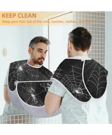 Ocean Shark Beard Bib Apron - Ultimate Beard Hair Catcher for Men | Perfect Fathers Day & Anniversary Gift | Includes 2 Suction Cups - Buy Online on GoSupps.com