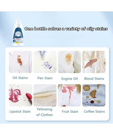 Active Enzyme Laundry Stain Remover Enzyme Laundry Stain Remover - White Shirt Guardian Garment Stubborn Stain Cleaner Oil Remover Active Enzyme Clothing Stain Remover (1pcs) 3pcs - Buy Online on GoSupps.com
