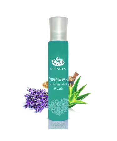 Body Massage Oil for Massage Therapy - Muscle Release Oil for Sore Lymphatic Pain Relief - Warming Massage Oil Includes Arnica Oil, Boswellia, Lavender, Turmeric, Aloe Vera & Sweet Birch (100 ml) 3.38 Fl Oz (Pack of 1)