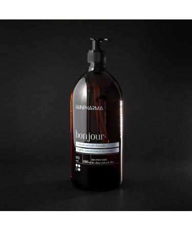 RainPharma Skin Wash Bonjour 1000 ml Skin care Shower gel 1 Pump per Wash Good for 1 Year - Buy Online on GoSupps.com